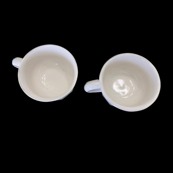 Pfaltzgraff HERITAGE WHITE  2 Coffee/Tea Cups - Picture 3 of 4